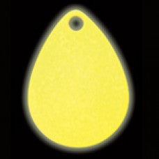 Colorado Super Glow Spinner Blade, Chartreuse Glow