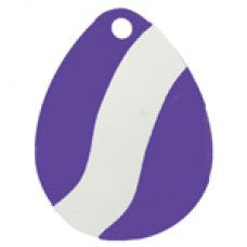 Colorado Striped Spinner Blade, Purple White