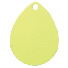 Colorado Painted Spinner Blade, Chartreuse