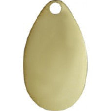 Indiana Plain Spinner Blades, Polished Brass