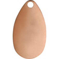 Indiana Plain Spinner Blade, Polished Copper