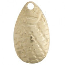 Indiana Pro Scale Spinner Blade, Brass Lacquered