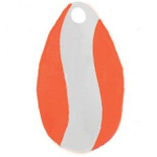 Indiana, Striped Spinner Blade, Orange White Stripe