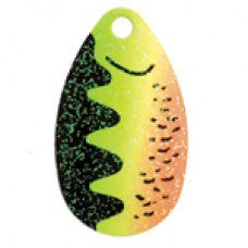 Indiana, Crystal Spinner Blade, Firetiger Perch Crystal