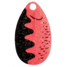 Indiana, Crystal Spinner Blade, Red Perch Crystal