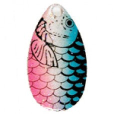 Indiana, Fish Scale Crystal Spinner Blade, Rainbow