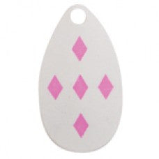 Indiana, 5 Of Diamonds Spinner Blade, Glow In The Dark 5 Pink Diamonds
