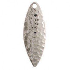 Willowleaf, Pro Spin Spinner Blade, Hammered Nickel