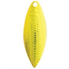 Willowleaf Pro Scale Spinner Blade, Chartreuse Dye