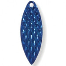 Willowleaf, Pro Diamond Spinner Blade, Blue Dye