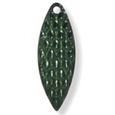 Willowleaf, Pro Diamond Spinner Blade, Green Dye