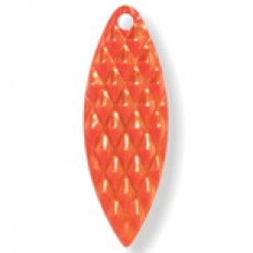 Willowleaf, Pro Diamond Spinner Blade, Orange Dye