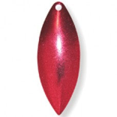 Willowleaf Dyed Spinner Blade, Red Dye