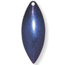 Willowleaf Dyed Spinner Blade, Blue Dye