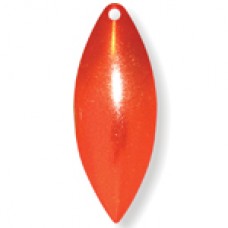 Willowleaf Dyed Spinner Blade, Orange Dye