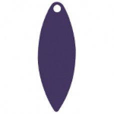 Willowleaf, Painted Spinner Blade, Purple