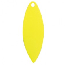 Willowleaf, Painted Spinner Blade, Yellow