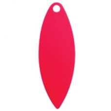 Willowleaf, Painted Spinner Blade, Pink