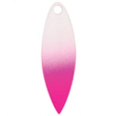 Willowleaf, Splashed Spinner Blade, White Pink Splash