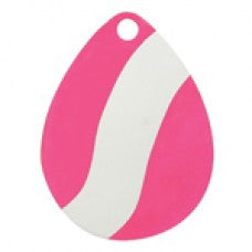 Colorado Deep Cup Striped Spinner Blade, Pink White