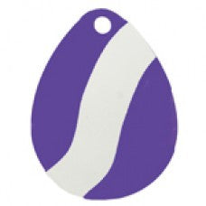 Colorado Deep Cup Striped Spinner Blade, Purple White